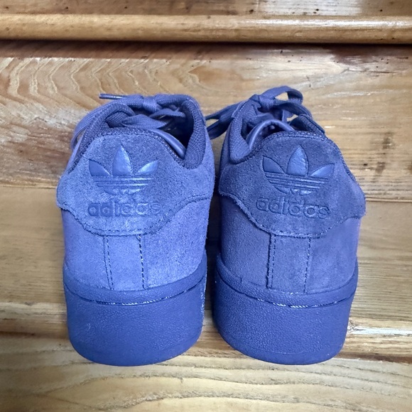 Adidas Superstar XLG Low Womens Shoes Purple IG2971 near new condition - Picture 10 of 11